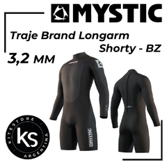 MYSTIC Brand Longarm Shorty 3,2 mm - Black