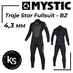 MYSTIC Star Fullsuit 4,3 mm - BZ - Black