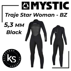 MYSTIC Star Fullsuit 5,3 mm - Woman - BZ - Black