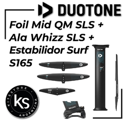 DUOTONE FOIL SET COMPLETO + ALAS WHIZZ SLS + ESTABILIZADOR SURF S165 - 2025 (CO 2024) - comprar online