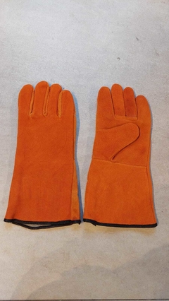 par guantes cuero para parrilla asador y horno - Ederelogia