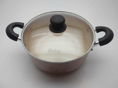 Cacerola 24cm antiadherente cerámica - Hudson línea Cobre - comprar online