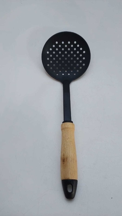 espumadera nylon mango madera - comprar online