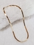 Choker Laminado Banhado Ouro 18K