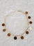 Pulseira Medalhas Banhada Ouro 18K