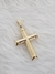 Pingente Cruz Banhado Ouro 18K - comprar online