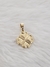 Pingente Trevo Banhado Ouro 18K - comprar online