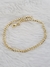 Pulseira Grumet Banhada Ouro 18K (25cm)