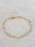 Pulseira 5x1 Banhada Ouro 18K (21cm)