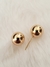 Brinco Bola Banhado Ouro 18K