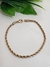 Pulseira Cordão Baiano Banhado Ouro 18K (19cm) - comprar online