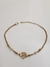 Pulseira Flor Banhada Ouro 18K (19cm)+5 Extensor - comprar online