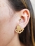 Brinco Ear Jacket Banhado Ouro 18K na internet