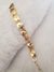 Pulseira Diamantada Banhado Ouro 18K