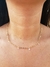 Chocker Ponto de Luz Cristal Banhado Ouro 18K - comprar online