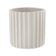 Vaso em Cimento G - Frizzo Off White