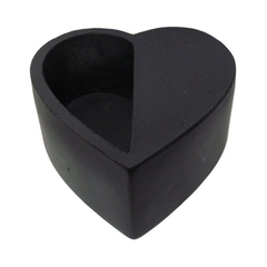 Cachepot Em Cimento - Heart - comprar online