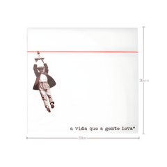 Conjunto de Azulejo 'A vida que a gente leva" - Gregh Design - comprar online