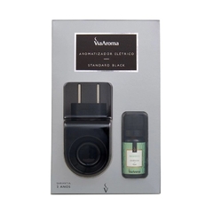 Kit Aromatizador Elétrico Standard Black + Essência Bamboo 10ml