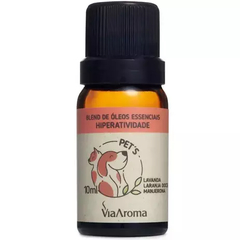 Blend Oleos Essenciais Pets Hiperatividade 10ml - Via Aroma - comprar online