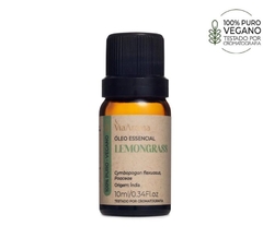 Óleo Essencial de Lemongrass 10ml - Via Aroma