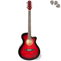 Guitarra Acustica Parquer Gac109mcbl Funda Acolchada Pua en internet