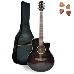 Guitarra Acustica Parquer Gac109mcbl Funda Acolchada Pua - comprar online