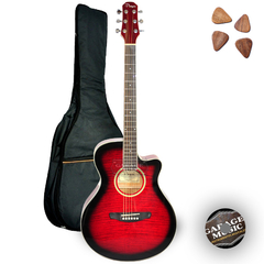 Imagen de Guitarra Electro Acustica Parquer Gac109mc Amplificador G10