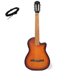 Guitarra Electro Criolla Clasica Tipo Godin Amplificador Cd - tienda online