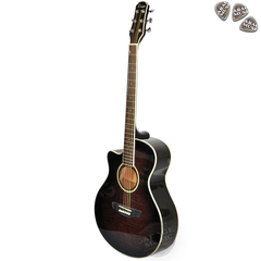 Guitarra Acustica Zurda Parquer Gac109rb Funda Pua Curso - comprar online