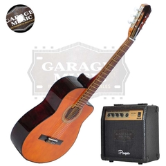 Guitarra Electro Criolla Corte Amplificador G10w Cable Funda - comprar online