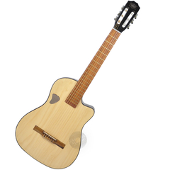 Guitarra Electro Criolla Clásica Media Caja Corte Diestra Cd - comprar online