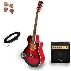 Guitarra Electro Acustica Parquer Gac109mc Amplificador G10
