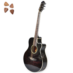 Guitarra Electro Acustica Parquer Gac109mcbl Funda Pua Cd - comprar online