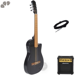 Guitarra Electro Criolla Clasica Tipo Godin Amplificador Cd - comprar online