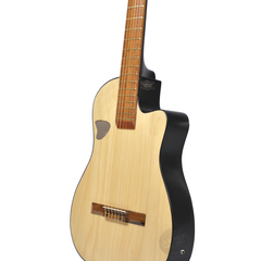 Guitarra Electro Criolla Clásica Media Caja Corte Diestra Cd - comprar online
