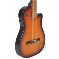 Guitarra Electro Criolla Clasica Tipo Godin Amplificador Cd