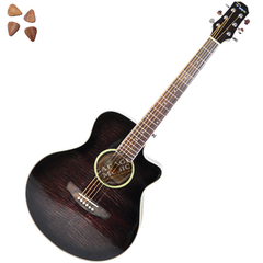 Guitarra Acustica Parquer Gac109mcbl Funda Acolchada Pua - tienda online