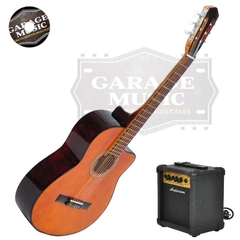 Guitarra Electro Criolla Corte Amplificador Funda Acolchada - comprar online
