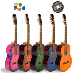 Guitarra Electro Criolla Funda Acolchada Amplificador 10w Cd en internet