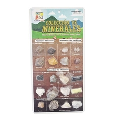 COLECCION MINERALES CH 12PZS