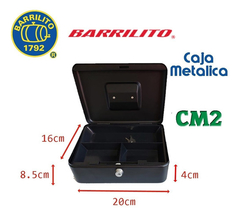 CAJA MET BARRILITO CM2