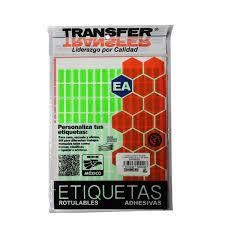 ETIQUETA TRANSFER 00820 VDE