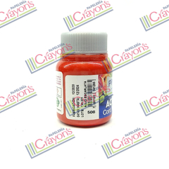 ACRILEX 508 ROJO ESCARLATA - comprar en línea