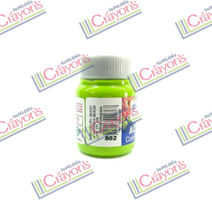 ACRILEX 802 VERDE MANZANA - comprar en línea