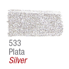 ACRILEX 533 PLATA METALICO