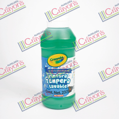 PINTURA CRAYOLA TEMPERA 237ML VERDE