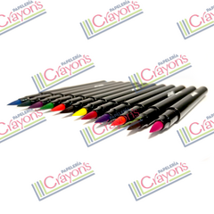 MARCADORES AINK PINCEL 12 PIEZAS - Papeleria Crayons