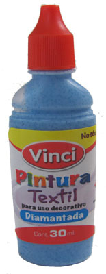 PINTURA TEXTIL VINCI AZL