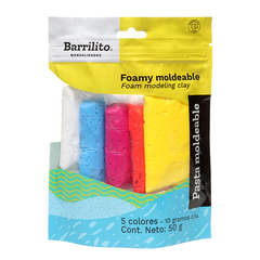 FOAMY MOL BARRILITO 5PZS